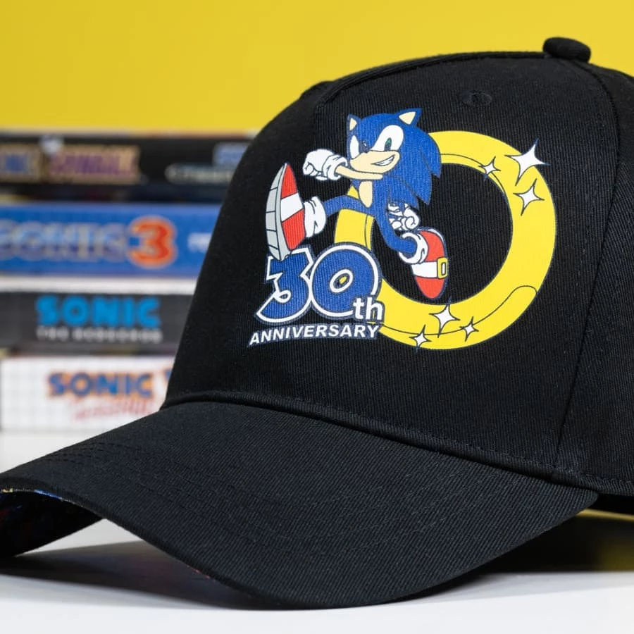 Official Sonic The Hedgehog 30th Anniversary Snapback