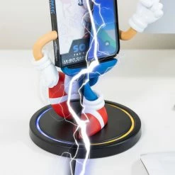 Phone Accessories Power Idolz Sonic The Hedgehog Wireless Charging Dock