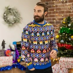 Sonic The Hedgehog Official Sonic Christmas Jumper / Ugly Sweater