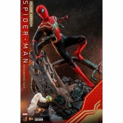 Official Hot Toys Marvel 1:6 Spider-Man No Way Home Integrated Suit Deluxe Version Avengers