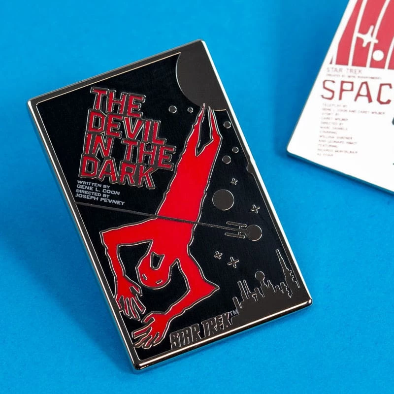 Pin Kings Star Trek Enamel Pin Badge Set 1.2 β The Devil In The Dark & Space Seed