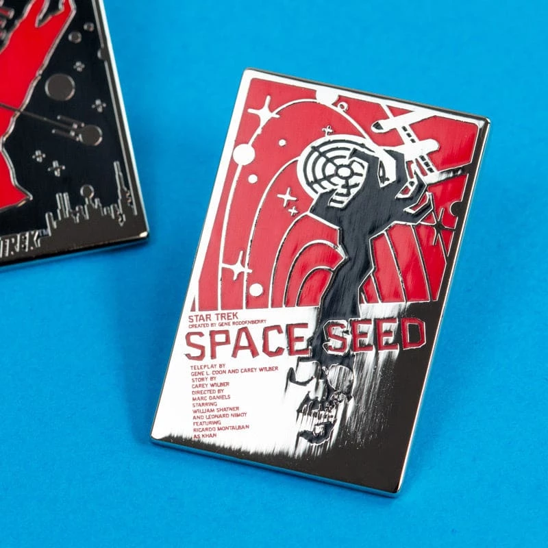 Pin Kings Star Trek Enamel Pin Badge Set 1.2 β The Devil In The Dark & Space Seed