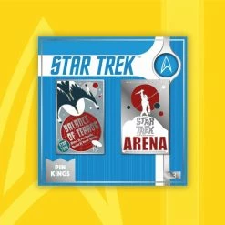 Pin Kings Star Trek Enamel Pin Badge Set 1.3 – Balance Of Terror & Arena