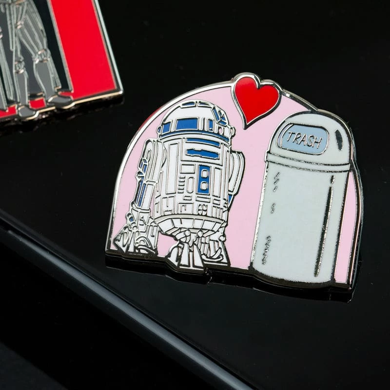 Pin Kings Star Wars Enamel Pin Badge Set 3.1 β R2D2 & Darth Vader Accessories