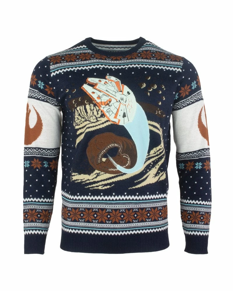 Star Wars Christmas Jumper Star Wars: Space Slug Escape Sweater