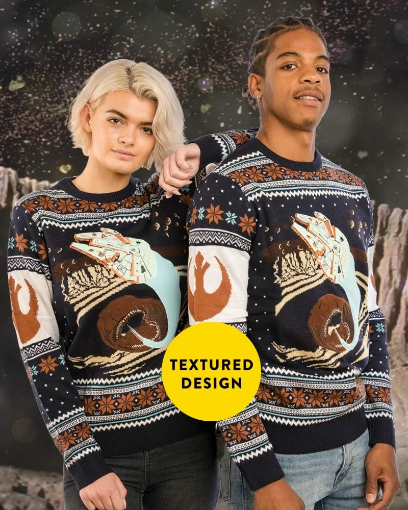 Star Wars Christmas Jumper Star Wars: Space Slug Escape Sweater