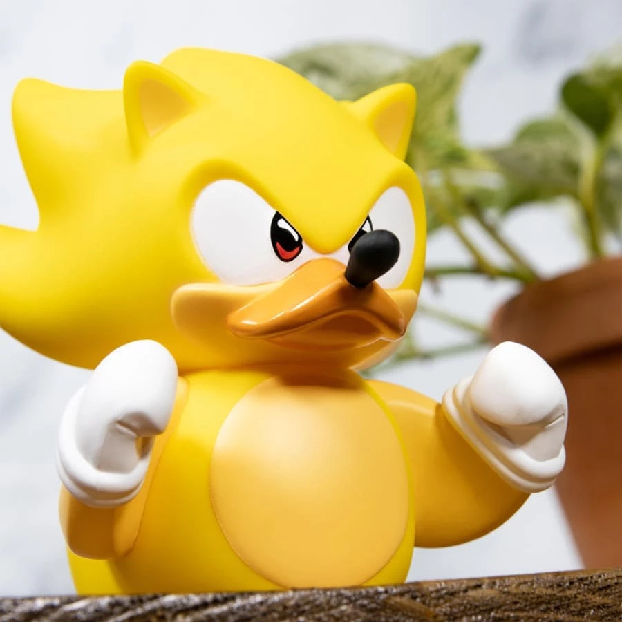 Sonic The Hedgehog Super Sonic TUBBZ Cosplaying Duck Collectible
