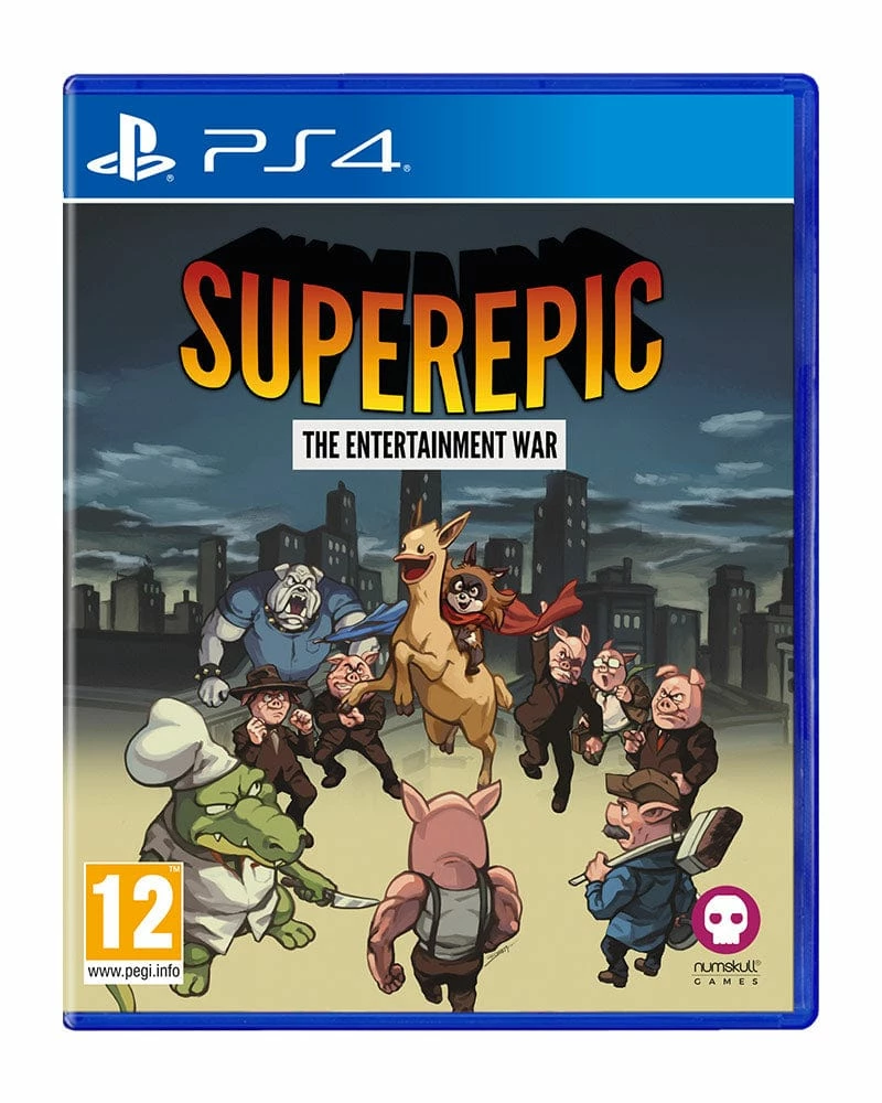 PS4 Games Numskull SuperEpic: The Entertainment War (PS4)