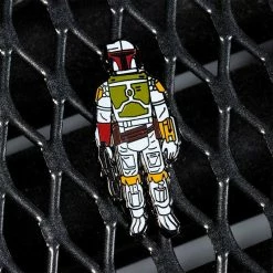 Pin Kings Star Wars Enamel Pin Badge Set 1.11β Boba Fett And Leia Organa (Bespin Gown)