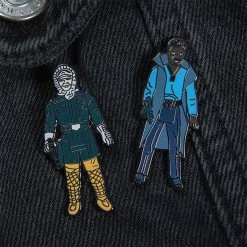 Pin Kings Star Wars Enamel Pin Badge Set 1.15 β Han Solo (Hoth Outfit) And Lando Calrissian Accessories