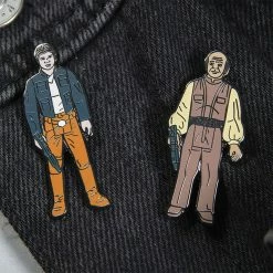Pin Kings Star Wars Enamel Pin Badge Set 1.18 β Han Solo (Bespin Outfit) And Lobot