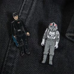 Accessories Pin Kings Star Wars Enamel Pin Badge Set 1.20 – AT-AT Driver And Imperial Commander