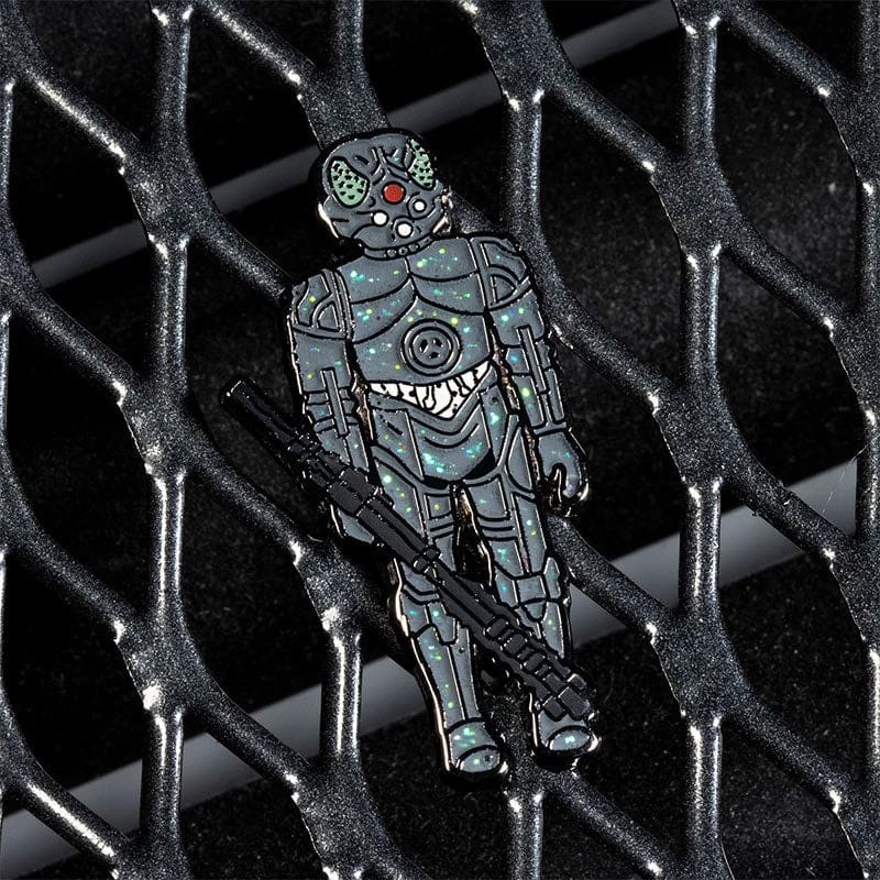 Accessories Pin Kings Star Wars Enamel Pin Badge Set 1.25 β 4-LOM And Imperial Tie Fighter Pilot