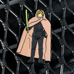 Pin Kings Star Wars Enamel Pin Badge Set 1.26 – Admiral Ackbar And Luke Skywalker (Jedi Knight Outfit) Accessories