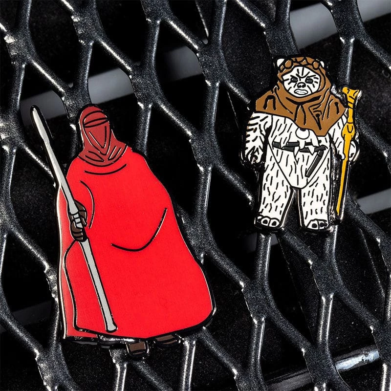 Pin Kings Star Wars Enamel Pin Badge Set 1.28 – Emperor’s Royal Guard And Chief Chirpa Accessories