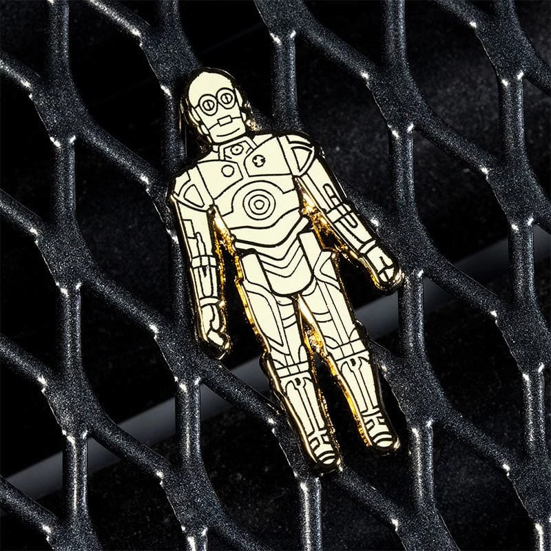 Accessories Pin Kings Star Wars Enamel Pin Badge Set 1.3 - C3PO And Darth Vader