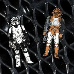 Pin Kings Star Wars Enamel Pin Badge Set 1.33 – Biker Scout And Lando Calrissian (Skiff Guard Disguise) Accessories
