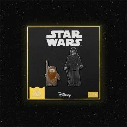 Pin Kings Star Wars Enamel Pin Badge Set 1.36 β Wicket W. Warrick And The Emperor