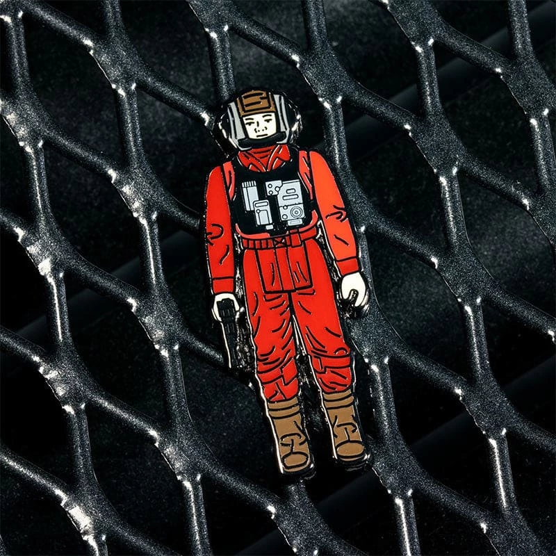 Pin Kings Star Wars Enamel Pin Badge Set 1.37 β B-Wing Pilot And Klaatu (in Skiff Guard Outfit) Accessories