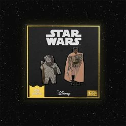 Pin Kings Star Wars Enamel Pin Badge Set 1.47 β Warok And Lando Calrissian (General Pilot) Pin Badges