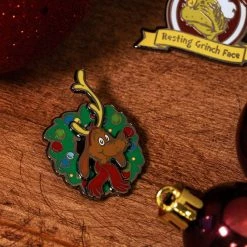 Accessories Pin Kings The Grinch Christmas Pin Badge Set 1.2