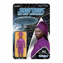 Official Star Trek The Next Generation Guinan Super7 ReAction Figure