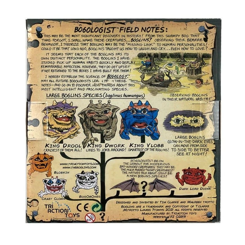 Horror Official Boglins Hand Puppet Dark Lord Blobkin (Glow In The Dark)