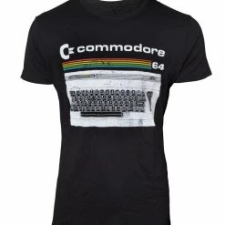 Apparel Official Commodore 64 Classic Keyboard Unisex T-Shirts