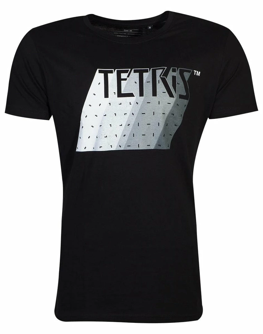 Apparel Official Tetris Grey Tone Logo Unisex T-Shirts