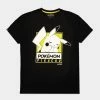 Apparel Official Pokemon Embarrassed Pika Unisex Short Sleeved T-shirt