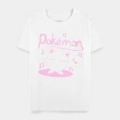 Official Pokemon Jigglypuff Sing Women's Short Sleeved T-shirt