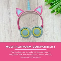 Numskull Unicorn Kids Headphones Gaming Accessories