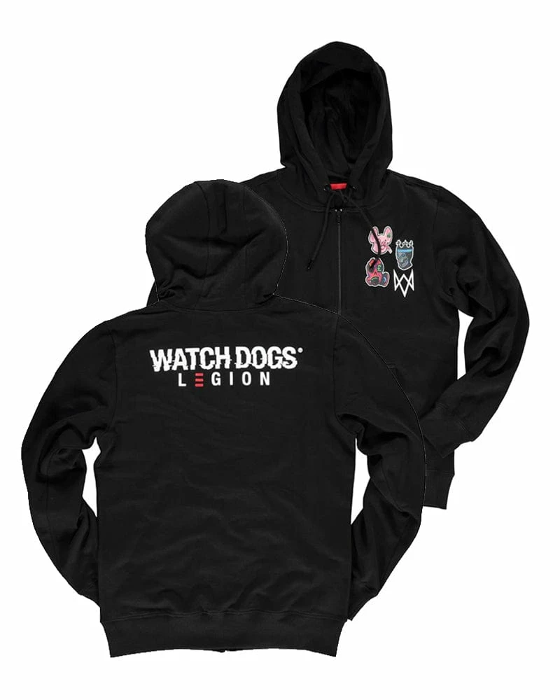 WatchDogs Legion Apparel Watch Dogs: Legion - Unisex Zipper Hoodies