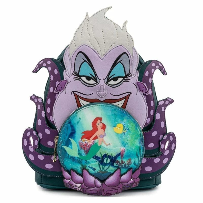 Loungefly Disney The Little Mermaid Ursula Crystal Ball Mini Backpack