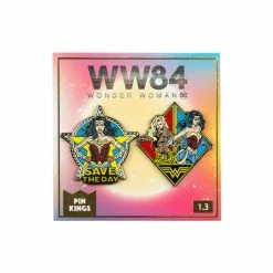 Wonder Women Pin Kings Wonder Woman'84 Enamel Pin Badge Set 1.3 - Save The Day Accessories