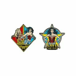 Wonder Women Pin Kings Wonder Woman'84 Enamel Pin Badge Set 1.3 - Save The Day Accessories